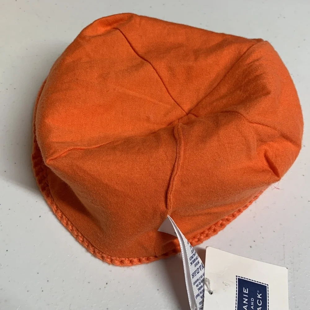 Janie and Jack Pumpkin/Carrot Beanie